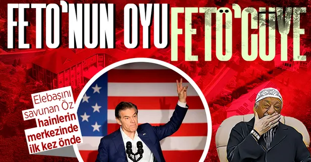 FETÖ elebaşı Gülen'i savunan Mehmet Öz hainlerin merkezi Pensilvanya'da öne geçti!