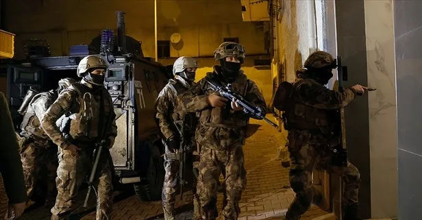 15 suç örgütüne 12 ilde operasyon: 109 şüpheli yakalandı 61'i tutuklandı