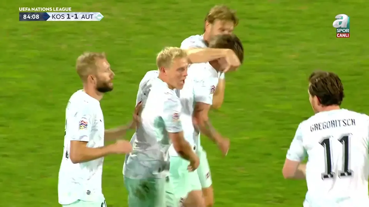 GOL: Christoph Lang | Kosova 1-1 Avusturya