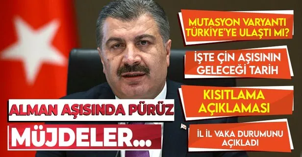 Son Dakika Saglik Bakani Fahrettin Koca Aciklamalarda Bulundu Cin Asisinin Gelecegi Tarihi Acikladi Takvim