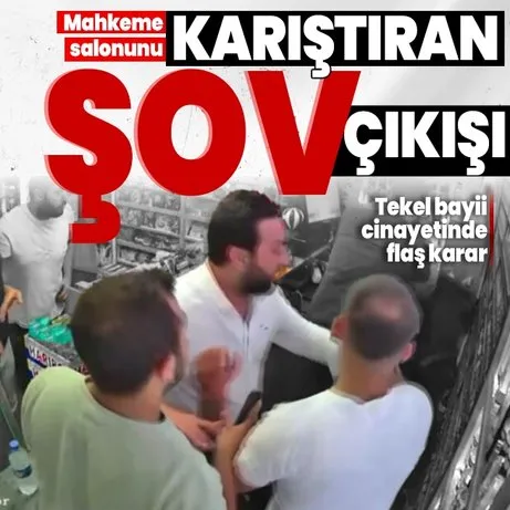 Türkiye günlerce Esenyurt’taki tekel bayii cinayetini konuşmuştu! Mahkeme salonunu karıştıran ’şov’ sözleri! Dava ertelendi