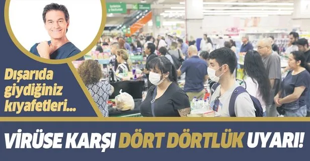 Ünlü Türk doktor Mehmet Öz coronavirüse Kovid-19 karşı alınması gereken önlemleri sıraları