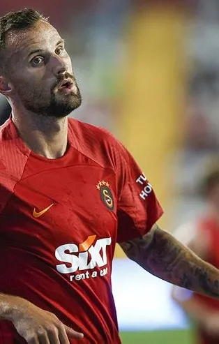 Galatasaray'da golcü oyuncu Haris Seferovic'in bileti kesildi