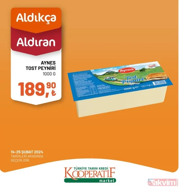 Tarım Kredi KATALOĞU 19-23 Şubat 2024 FİYAT LİSTESİ! Kooperatif market 32 üründe fiyatları indirdi! 2 katlı 6'lı kağıt havlu 54.90 TL... - 3