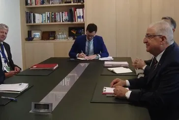 Milli Savunma Bakanı Yaşar Güler NATO Genel Sekreteri Stoltenberg ile görüştü
