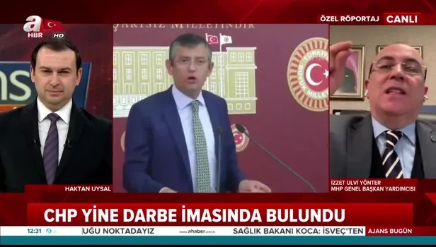 MHP'li İzzet Ulvi Yönter'den Özgür Özel'in darbe imasına sert tepki: Sandıkta kaybedince sokağa oynuyorlar