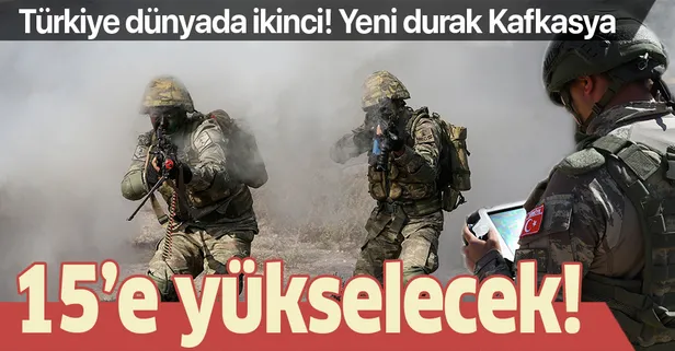 SON DAKİKA: TSK yurt dışında en aktif ikinci ordu! Sayı 15'e yükselecek