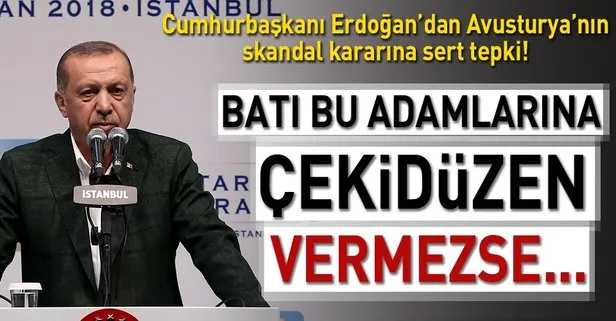 Batı bu adamlara çekidüzen vermezse...