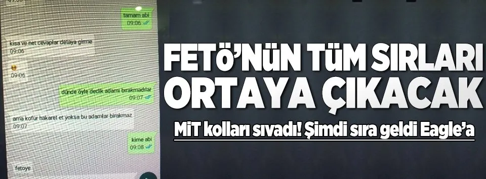 MİT Eagle'ı çözmek için çalışmalara başladı