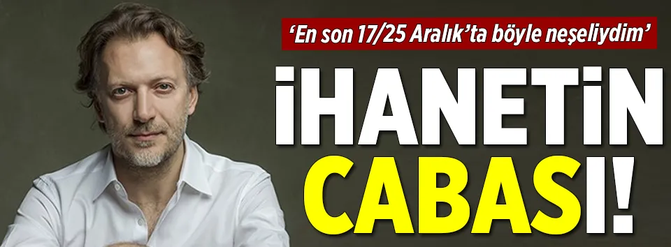 Mirgün Cabas’tan 17/25 Aralık itirafı