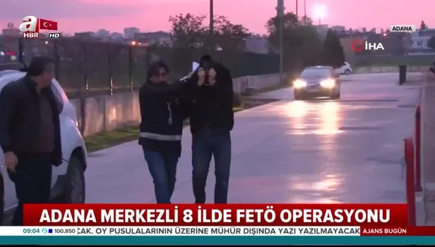 Adana merkezli FETÖ/PDY operasyonu