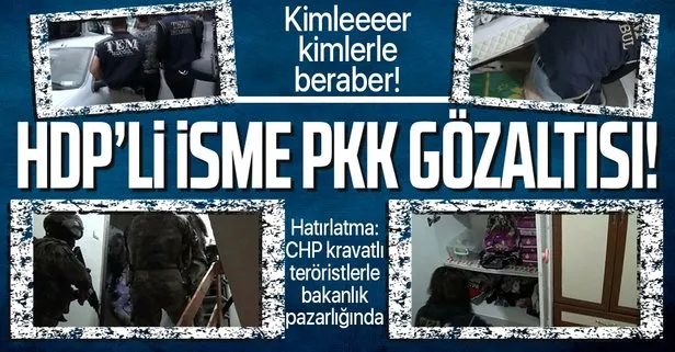 İstanbul ve Ankara’da PKK operasyonu! Eski HDP Esenler İlçe Eşbaşkanı gözaltında