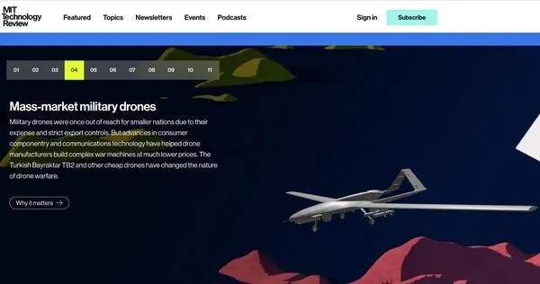 DEVA Partisi Genel Başkanı Ali Babacan'ın dokunacağı SİHA'lar 2023 yılının çığır açan teknolojileri arasında gösterildi-2