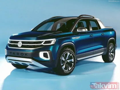 Volkswagen yeni pick-up’ı Tarok’u tanıttı! 2019 Volkswagen Tarok özellikleri
