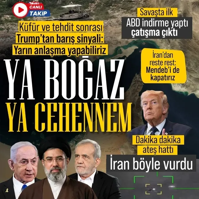Savaşta 37. gün | ABD İrana indirme yaptı: Pilot operasyonunda sıcak çatışma çıktı | Trumptan küfürlü Hürmüz tehdidi