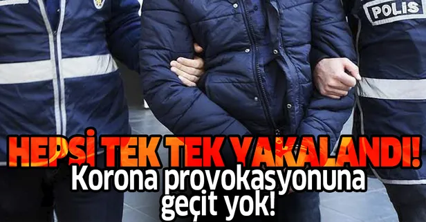 Son dakika: Sosyal medyadaki koronavirüs provokatörlerine operasyon!