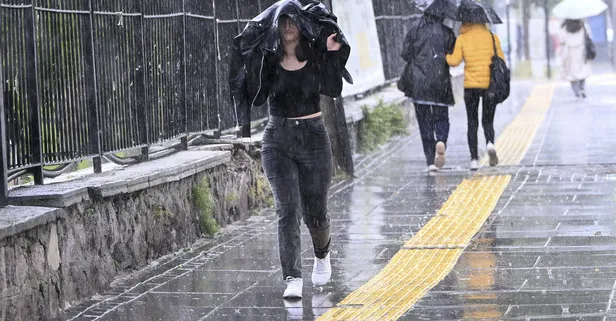 HAVA DURUMU | Meteoroloji'den 6 ile kuvvetli yağış uyarısı! O saatlere dikkat fırtına ve sağanak geliyor! | Bugün hava nasıl olacak?
