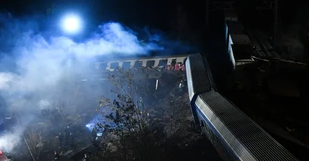Yunanistan’da tren kazası: Çok sayıda ölü ve yaralı var