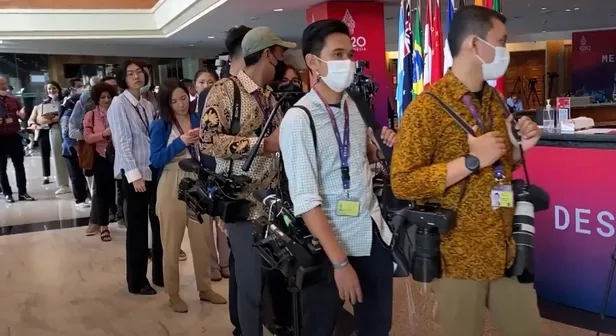 Başkan Erdoğan'ın G20 Zirvesi'ndeki basın toplantısına gazetecilerden yoğun katılım: "Herhalde bitirmeye niyetiniz yok"-3