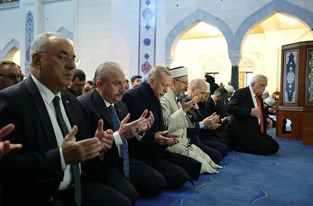 Başkan Erdoğan'dan Barbaros Hayreddin Paşa Camii açılışında önemli açıklamalar-9