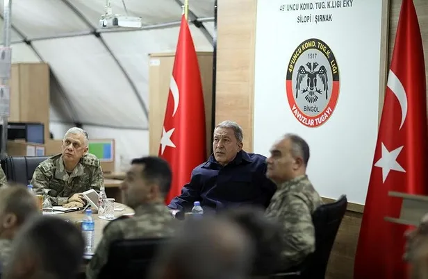 Milli Savunma Bakanı Akar: Teröristlerin hiçbir kurtuluşu yok-9