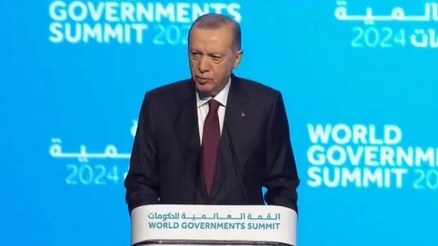 Başkan Erdoğandan Dünya Hükümetler Zirvesinde önemli açıklamalar