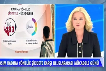 Müge Anlı kadına şiddetin her türüne dikkat çekti! ‘İşareti Fark Et’ dedi