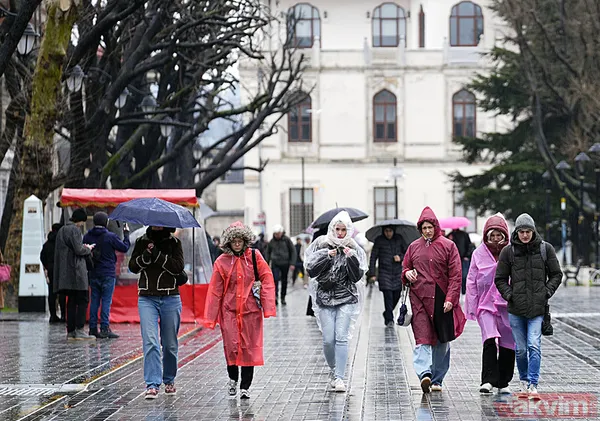 İstanbul’da yağışlar kesintisiz sürecek! Sağanak ve fırtına alarmı: O illerde 60 KM hıza çıkacak - 10