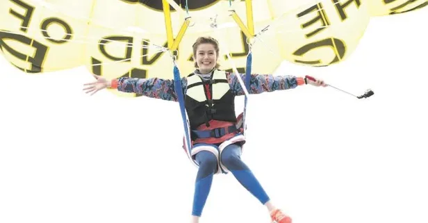 Uçtu uçtu Burcu uçtu