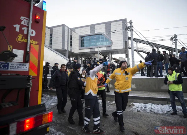 Son dakika: Ankara'da tren kazası! Yüksek Hızlı Tren ile banliyö treni çarpıştı - 40