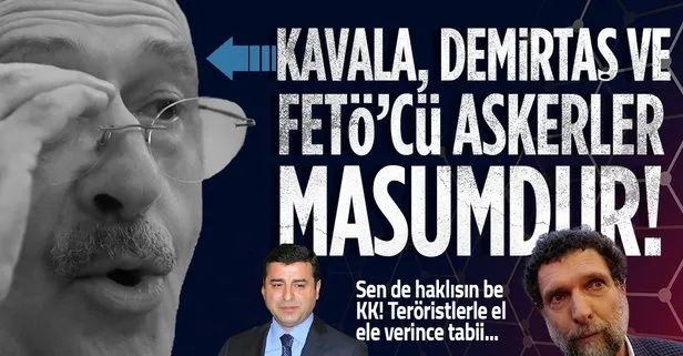 CHP Lideri Kemal Kılıçdaroğlu’ndan grup toplantısında skandal sözler! Selahattin Demirtaş, Osman Kavala ve FETÖ’cülere masum dedi!