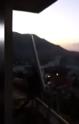 Tunceli'de çatışma anı görüntülendi