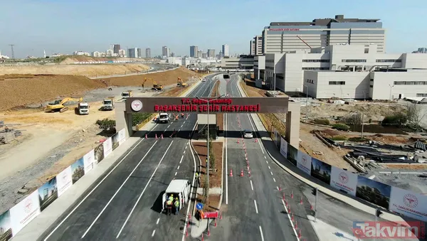 Koronavirüsle mücadelenin merkezi olacak! İşte yarın açılacak Başakşehir Şehir Hastanesi'nin sol hali - 9