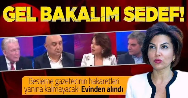 Tele1&#39;de Cumhurbaşkanlığı makamına ve Erdoğan&#39;a hakaret eden Sedef Kabaş gözaltına alındı - Takvim