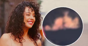 Azra Akın ile eşi Atakan Korudan romantik dakikalar! Demir adında bir oğlu olan 2002 Kainat Güzeli kafede aşka geldi işte böyle yakalandı