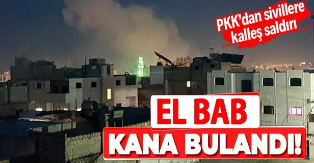 PKK’dan Suriye’nin El Bab kentine roketli saldırı: 3’ü çocuk 9 sivil yaralandı
