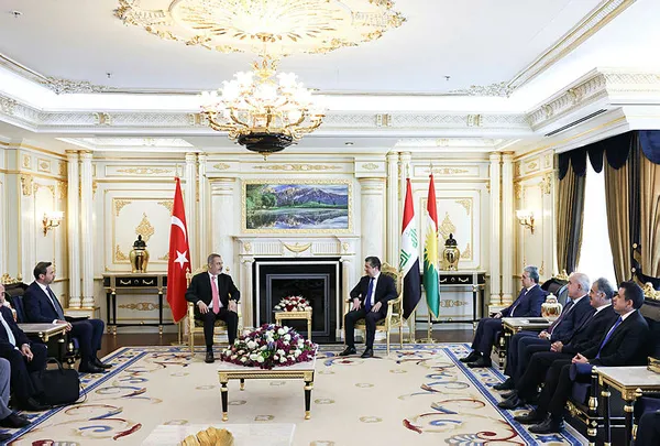 Dışişleri Bakanı Hakan Fidan, IKBY Başkanı Barzani ile görüştü! 'Terörle mücadeleye' ortak vurgu-3