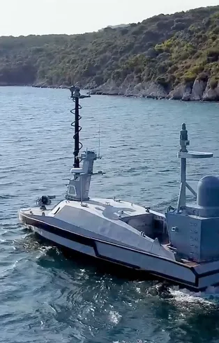 Made in Türkiye! Dünyanın elektronik harp kabiliyetine sahip ilk insansız su üstü aracı: 'Marlin SİDA'