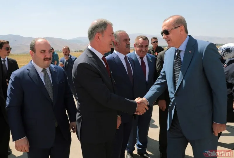 Başkan Erdoğandan Malazgirt Zaferi töreni öncesi anlamlı ziyaret