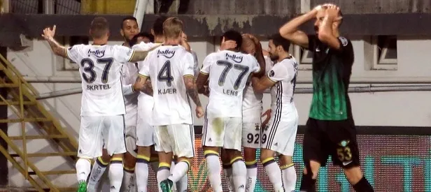 F.Bahçe 3 puanı 3 golle aldı