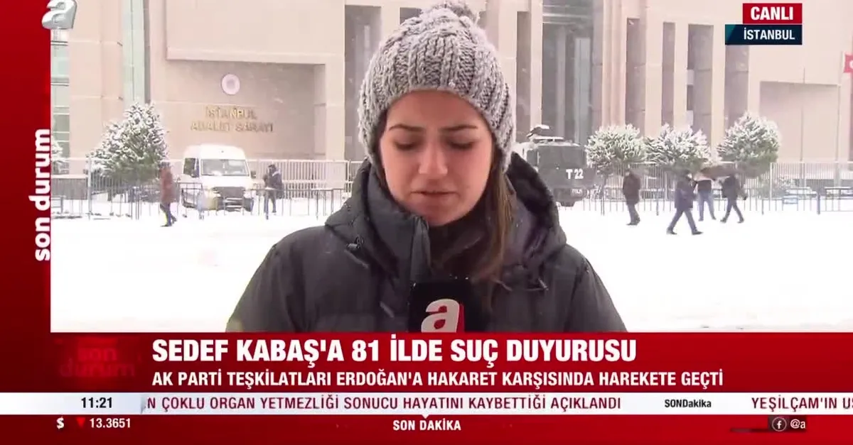 Sedef Kabaş'a 81 ilde suç duyurusu