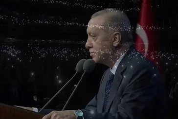 TÜGVA Teşkilat Buluşması Programı'nda gençler hep bir ağızdan 'Bir sabah gelecek kardan aydınlık' şiirini okudu!