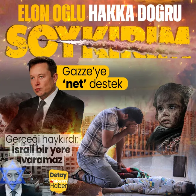 Elon Musktan Gazze sözleri! Gerçeği haykırıp İsrail soykırımcı dedi: Bir yere varamazlar...
