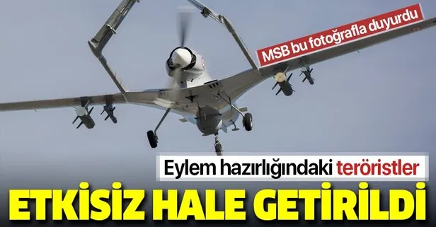 Eylem hazırlığındaki teröristler vuruldu!