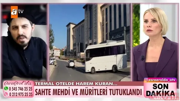 Esra Erol'u ölümle tehdide gözaltı! Mustafa Çabuk'un sapkın müridi Hasan D. kıskıvrak yakalandı - 6