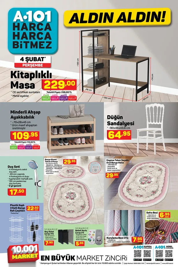 A101 aktüel ürünler kataloğu 4 Şubat 2021! A101 aktüel katalog yine dopdolu! Samsung televizyon…-4