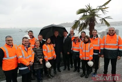Başkan Erdoğan Galataport Projesi’ni yerinde inceledi