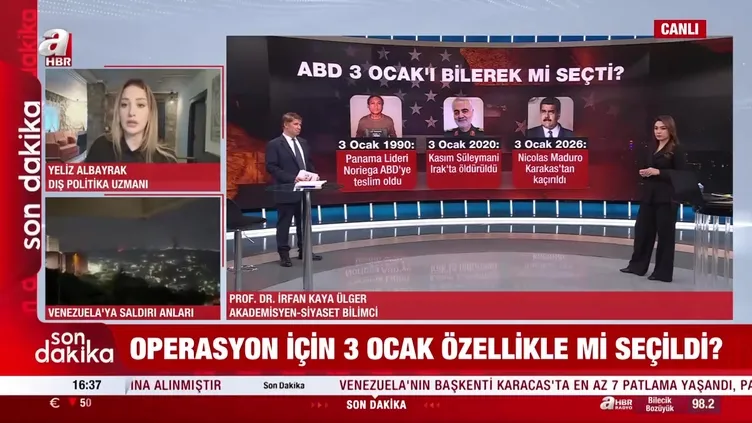 ABD 3 Ocak’ı bilerek mi seçti?