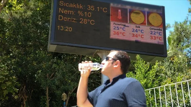 Meteoroloji'den son dakika yüksek sıcaklık uyarısı! Güneş çarpmasına dikkat...-3
