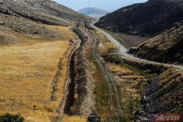 Başkan Erdoğan talimatı vermişti! Van'ın İran sınırına 27 km'lik duvar örüldü - 28